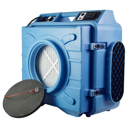 Puraero NegativeAirMachine, 675cfm, Blue, 115VAC PA-600-HAS