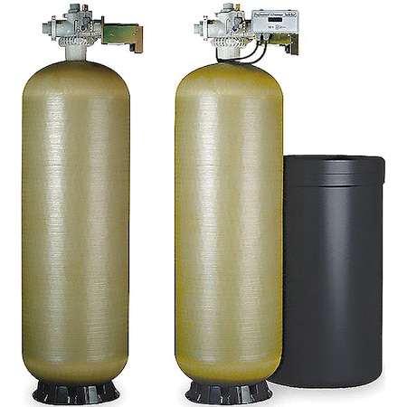 North Star Multi-TankWaterSoftener, 1,500lb, 881/4inH PA322D-1