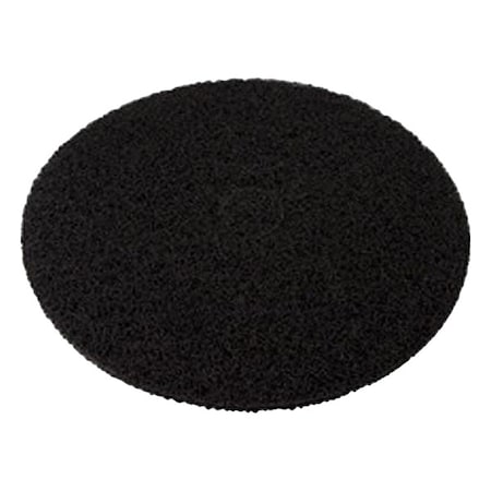 Performance Plus Round Stripping Pad, Black, 20 In PBLA20