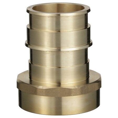 Zurn Straight, Brass, Barbed 1 35/64 in, 2 in QEUFC88GX
