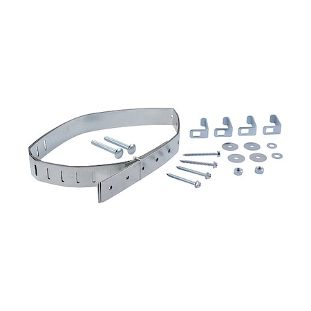 Zoro Select Water Heater Straps, Up To 120 Gals QS-120