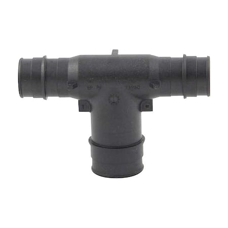 Uponor Tee, Polymer, Barbed3/4in, 3/4in, 1in Q4757710