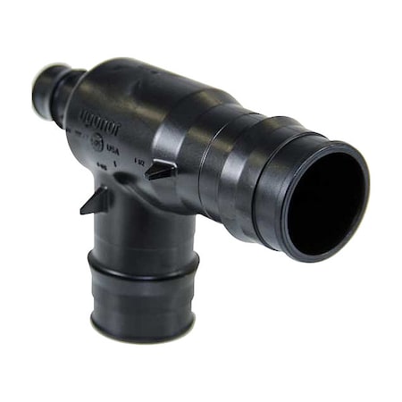 Uponor Tee, Polymer, Barbed1 1/2in, 3/4in, 1 1/2in Q4751575