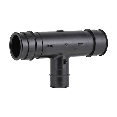 Uponor Tee, Polymer, Barbed21/2in, 21/2in, 1in Q4752510