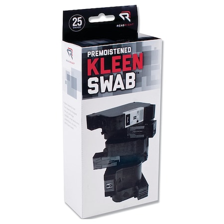 Read Right Cleaning Swabs, PK25 REARR1245