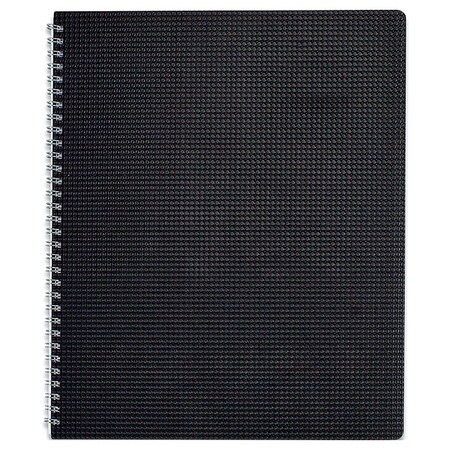 Blueline DuraFlex 14-Month Planner, 8.88 x 7.13, Black Cover, 14-Month: Dec 2024 to Jan 2026 REDCB1200VBLK
