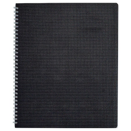 Blueline DuraFlex 14-Month Planner, 11 x 8.5, Black Cover, 14-Month: Dec 2024 to Jan 2026 CB1262V.BLK
