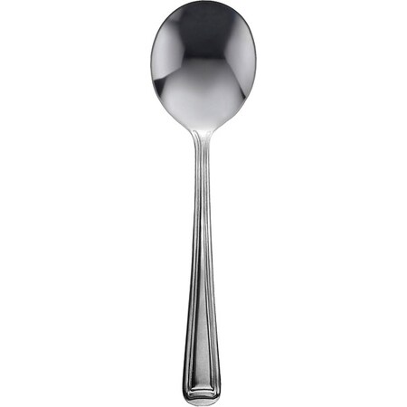 Iti Bouillon Spoon, 6 in L, Silver, PK12 RG-113