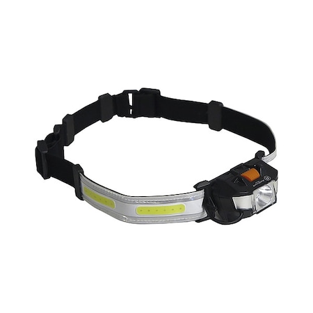 Railhead Gear Headlamp, ABS, Black, 350lm RH-HBHL400 RED
