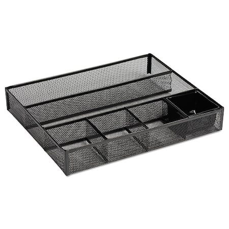 Rolodex Organizer Deep Drawer, Metal Mesh, Black 22131