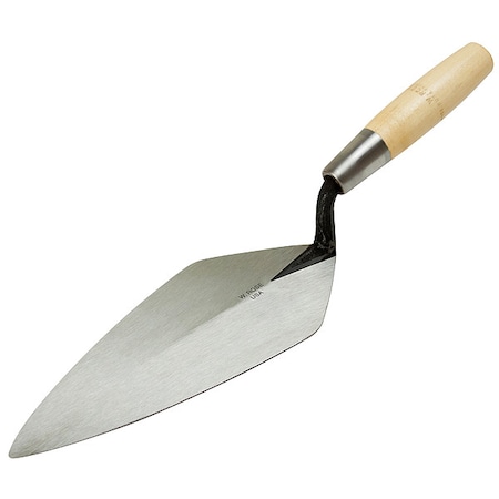 Kraft Tool Brick Trowel, Narrow London, 4-3/4 x 11 in RO116-11