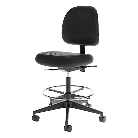 Cramer Task Chair, 27-1/2"W, Black, Foam, 350lb RPMH4-252-2