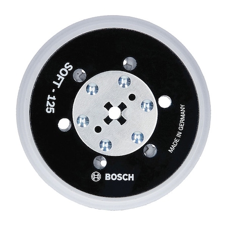 Bosch Multi-Hole Sanding Pad, Rubber, Not Applicable Grit, Not Applicable Type, Not Applicable RSM5044