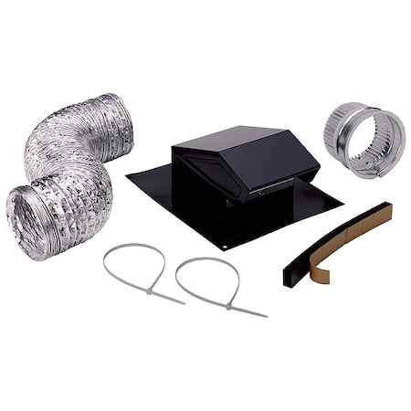 Broan-Nutone Roof Vent Kit, Flexible Duct, 8 ft. L RVK1A