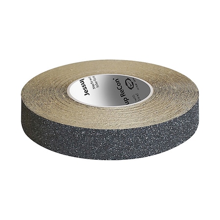 Jessup Recon Anti-Slip Tape, Rubber, Black, 1", 60 ft RC5001-1