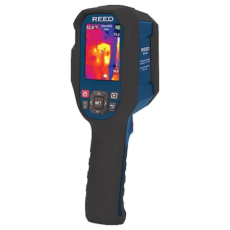 Reed Instruments Thermal Imager, 50 mK, 320 x 240 Display, 56 Degrees  x 42 Degrees R2165