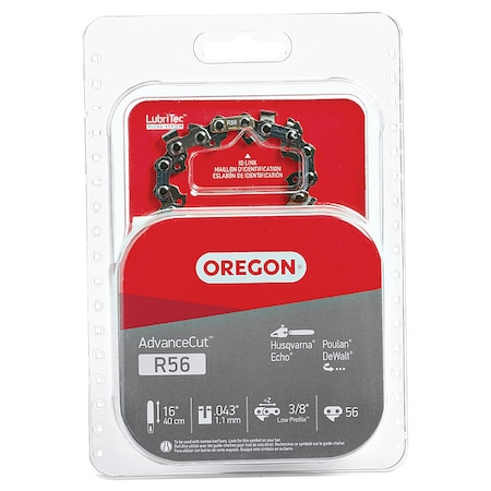 Oregon Micro Lite Chain, 16", 56 Drive Links R56