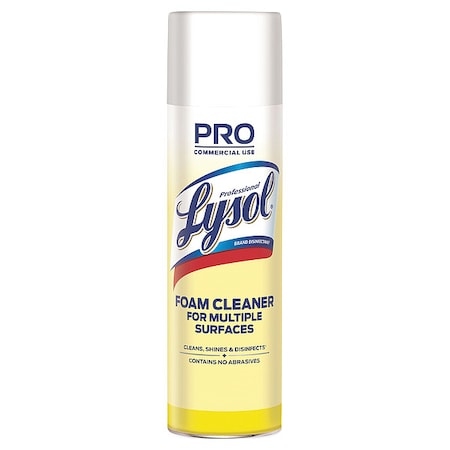 Lysol Disinfectant Foam Cleaner, 24 oz. Aerosol, Fresh 36241-02775