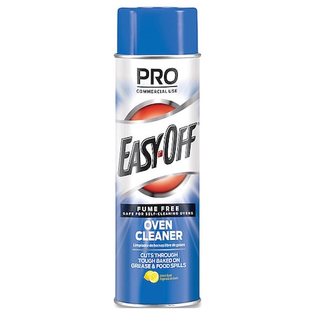 Easy-Off Fume Free Max Oven Cleaner, Foam, Lemon, 24 oz, Aerosol Spray, PK6 62338-74017