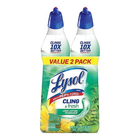 Lysol Toilet Bowl Cleaner, 24oz, PK2 19200-98015