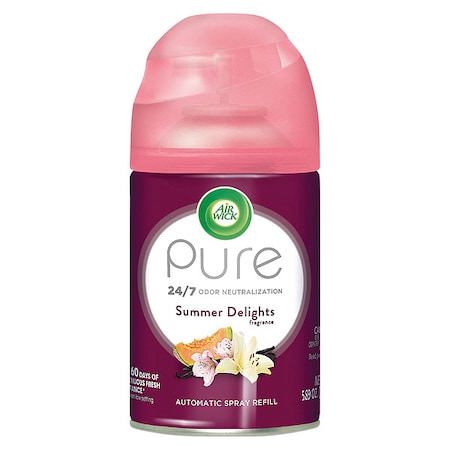 Air Wick Freshmatic Life Scents Ultra Refill, Summer Delights, 5.89 oz Aerosol Spray, PK6 62338-91101