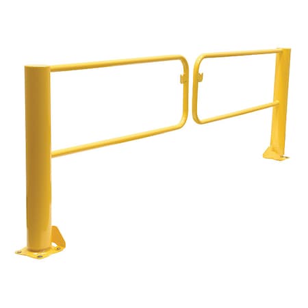 Vestil Dock Barricade, 10 ft. Door W, 8 in. L, PR SDG-10