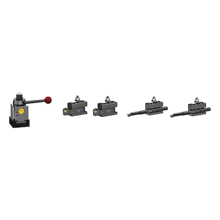 Dorian Tool Post & Holder Set, 5 PC, AXA Series SDN25AXA-TS