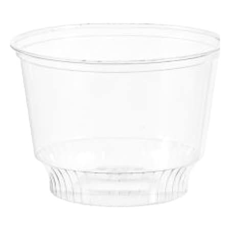 Solo Plastic Sundae Dish, Clear, 8 oz SD8-0090
