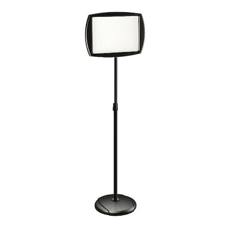 Zoro Select Floor Stand Sign Holder, 66" H SIG07060101