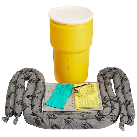 Brady Sorbents, Universal, Gray, Polypropylene SKA14-TAA