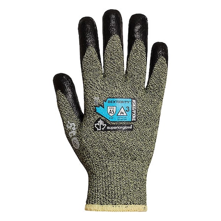 Superior Glove Cut-Resistant Gloves, Cut Level A5 , Neoprene , Textured , 6 1 PR SKG/PXNE-6