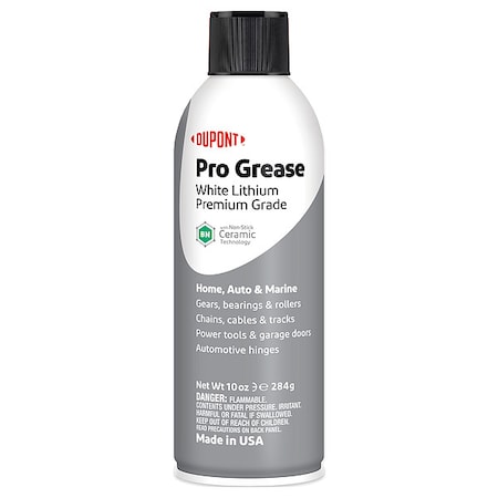 Dupont 10 oz, Aerosol Can, Synthetic, White D10100101