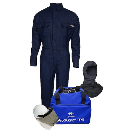 National Safety Apparel TECGEN FR 8 cal Coverall Kit, 2X KIT2TC8TPVB2XNG