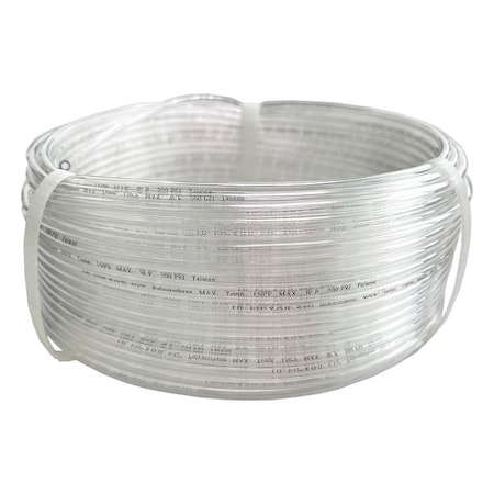 Zoro Select Tubing, 3/32In IDx5/32In OD, 100Ft, Natural 806FG4