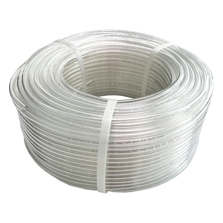 Zoro Select Tubing, 5/32In IDx1/4In OD, 250 Ft, Natural 806FG9