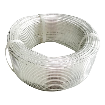 Zoro Select Tubing, 2.5mm IDx4mm OD, 250 Ft, Natural 806FH7