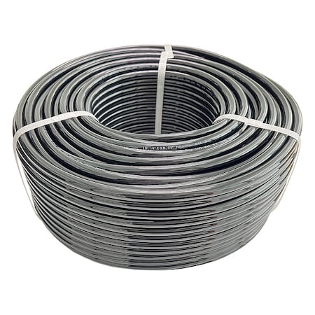Zoro Select Tubing, 1/4In IDx3/8 In OD, 250 Ft, Black 806FJ6