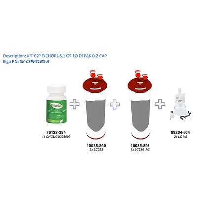 Elga CHORUS 1 GS, KIT, CONSUMABLES SK-CSPPC1GS-A
