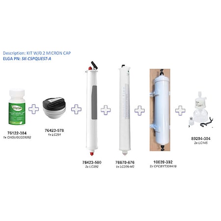 Elga QUEST, CONSUMABLES SK-CSPQUEST-A