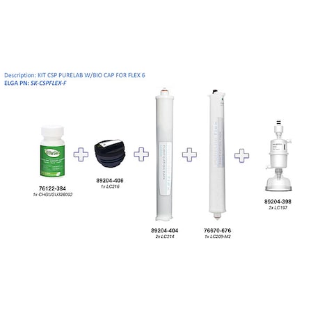 Elga FLEX, CONSUMABLES, KIT SK-CSPFLEX-F