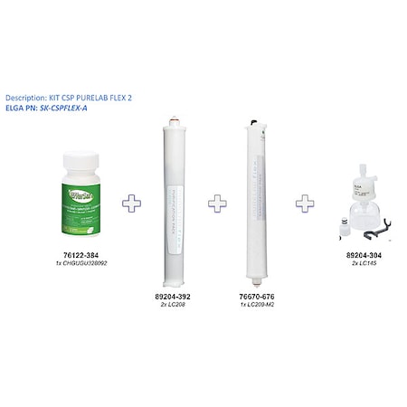 Elga FLEX, CONSUMABLES, KIT SK-CSPFLEX-A