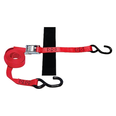 Snap-Loc Cargo Strap, Cam Buckle, 8 ft., 500 lb. SLTHS108CR