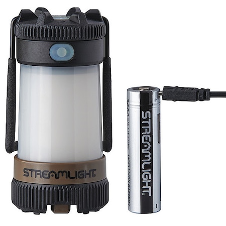 Streamlight Indst Rechrg Lntrn, 1x18650, Coyote, 325lm 44956