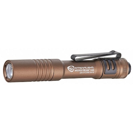 Streamlight Industrial Flashlight, Alum, Black, 250lm 66609