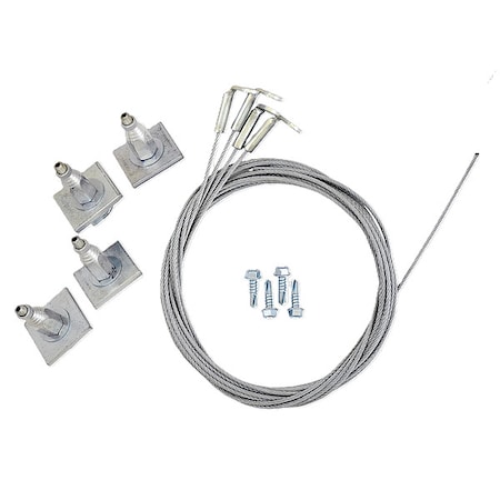 Durodyne Suspension Kit, w/ 3/4" Tech Screw, 150 lb 32018