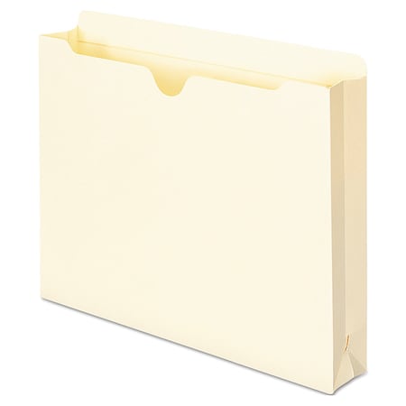 Smead File Jacket, 8-1/2 x 11", Straight Tab, 2"Expandable, PK50 75560
