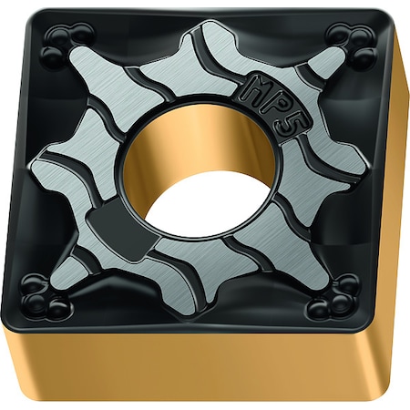 Walter Square Turning Insert, 1/2 in, SNMG, 3/100 in SNMG120408-MP5 WPP20G