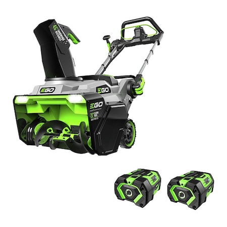 Ego Cordless Walk-Behind Snow Blower Kit, 21 in Clearing Path, 7 in Auger Diameter SNT2125AP