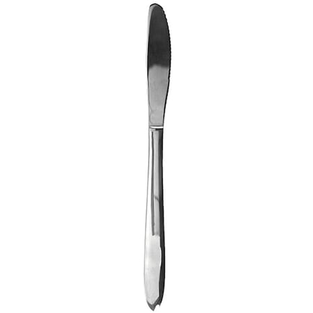 Iti Dinner Knife, 8 7/8 in L, Silver, PK12 SN-331