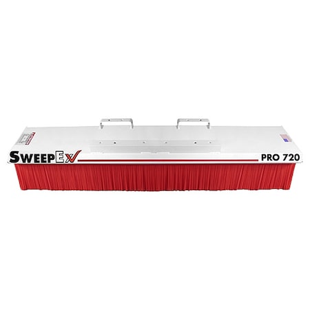 Sweepex Pro Series Broom, 72 In W, 11 In H SPB-720-1